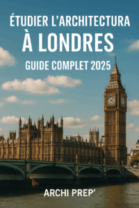 Vue de Big Ben et du Parlement britannique illustrant un guide complet sur les écoles d’architecture à Londres